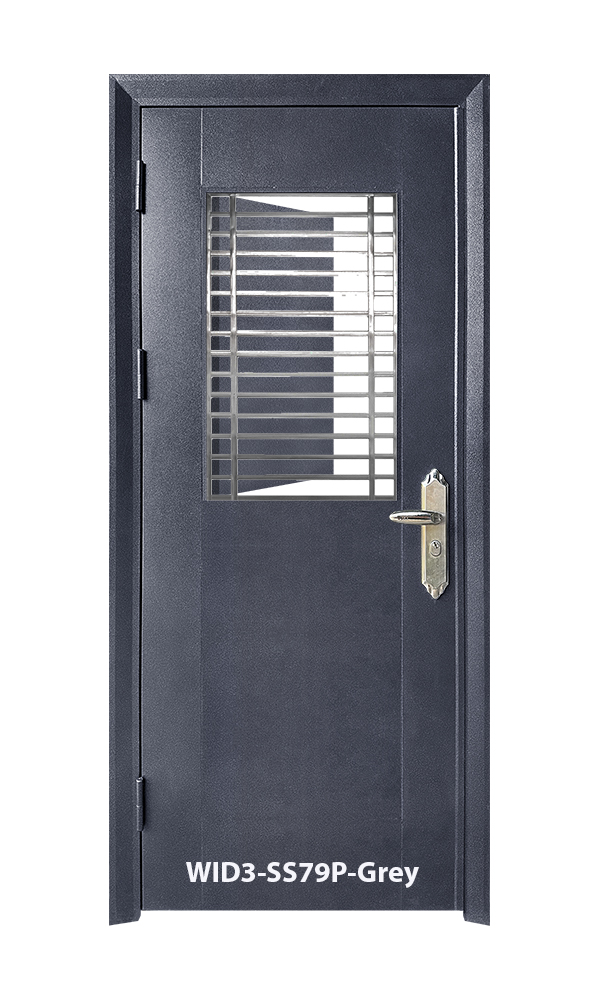 WID3 ''3 x 7''<br> - Stainless Steel Grille -  WID3-SS79P-Green
