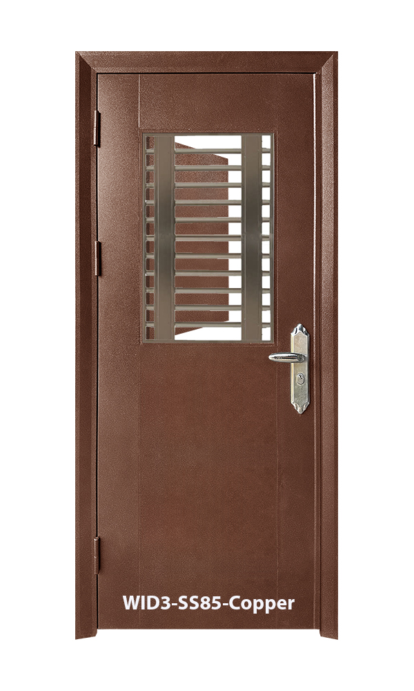 WID3 ''3 x 7''<br> - Stainless Steel Grille -  WID3-SS85-Copper